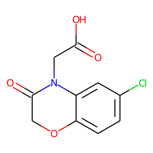 (6-Chloro-2,3-dihydro-3-oxo-4H-1,4-benzoxazin-4-yl)acetic acid