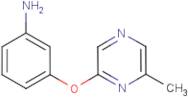 3-[(6-Methylpyrazin-2-yl)oxy]aniline