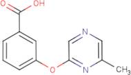 3-[(6-Methylpyrazin-2-yl)oxy]benzoic acid