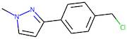 3-[4-(Chloromethyl)phenyl]-1-methyl-1H-pyrazole