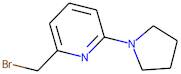 2-(Bromomethyl)-6-(pyrrolidin-1-yl)pyridine