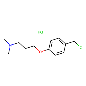 3-[4-(Chloromethyl)phenoxy]-N,N-dimethylpropylamine hydrochloride