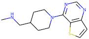 N-Methyl-1-[1-(thieno[3,2-d]pyrimidin-4-yl)piperidin-4-yl]methylamine