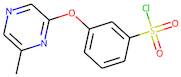 3-[(6-Methylpyrazin-2-yl)oxy]benzenesulphonyl chloride