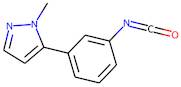 5-(3-Isocyanatophenyl)-1-methyl-1H-pyrazole