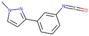 3-(3-Isocyanatophenyl)-1-methyl-1H-pyrazole