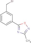 5-[3-(Bromomethyl)phenyl]-3-methyl-1,2,4-oxadiazole