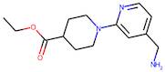 Ethyl 1-[4-(aminomethyl)pyridin-2-yl]piperidine-4-carboxylate