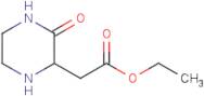Ethyl 3-oxopiperazin-2-ylacetate