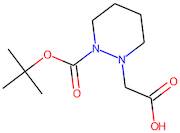 (Tetrahydro-2H-pyridazin-1-yl)acetic acid, N2-BOC protected