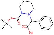 Phenyl(tetrahydro-2H-pyridazin-1-yl)acetic acid, N2-BOC protected