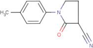 1-(4-Methylphenyl)-2-oxopyrrolidine-3-carbonitrile
