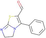 3-Phenyl-5,6-dihydroimidazo[2,1-b][1,3]thiazole-2-carboxaldehyde