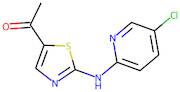 5-Acetyl-2-[(5-chloropyridin-2-yl)amino]-1,3-thiazole