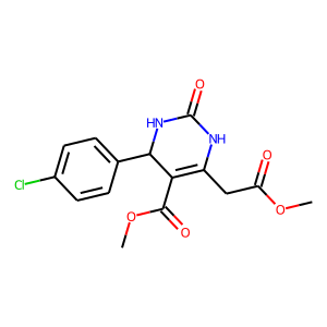 Methyl 4-(4-chlorophenyl)-6-(2-methoxy-2-oxoethyl)-2-oxo-1,2,3,4-tetrahydropyrimidine-5-carboxylate