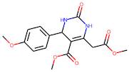 Methyl 6-(2-methoxy-2-oxoethyl)-4-(4-methoxyphenyl)-2-oxo-1,2,3,4-tetrahydropyrimidine-5-carboxy...