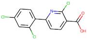 2-Chloro-6-(2,4-dichlorophenyl)nicotinic acid