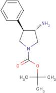 trans-3-Amino-4-phenylpyrrolidine, N1-BOC protected
