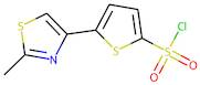 5-(2-Methylthiazol-4-yl)thiophene-2-sulphonyl chloride