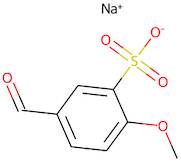 Sodium 5-formyl-2-methoxybenzenesulphonate