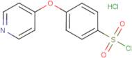 4-[(Pyridin-4-yl)oxy]benzenesulphonyl chloride hydrochloride