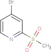4-Bromo-2-(methylsulphonyl)pyridine