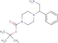 4-(2-Amino-1-phenylethyl)piperazine, N1-BOC protected