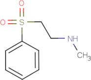 2-(Methylamino)ethyl phenyl sulphone
