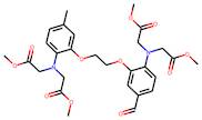 Tetramethyl 5-formyl-5'-methylbis-(2-aminophenoxy-methylene)-N,N,N',N'-tetraacetate