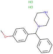 [(4-methoxyphenyl)phenylmethyl]piperazine dihydrochloride