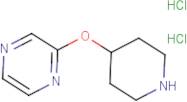 2-[(Piperidin-4-yl)oxy]pyrazine dihydrochloride