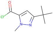 3-(tert-Butyl)-1-methyl-1H-pyrazole-5-carbonyl chloride