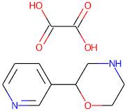 2-(Pyridin-3-yl)morpholine oxalate