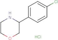3-(4-Chlorophenyl)morpholine hydrochloride
