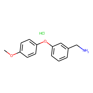 [3-(4-Methoxyphenoxy)phenyl]methylamine hydrochloride