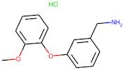 3-(2-methoxyphenoxy)benzylamine hydrochloride