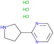 2-pyrrolidin-3-yl-pyrimidine trihydrochloride