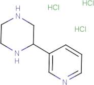 2-(Pyridin-3-yl)piperazine trihydrochloride