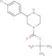 3-(4-Chlorophenyl)piperazine, N1-BOC protected