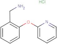 {2-[(Pyridin-2-yl)oxy]phenyl}methylamine hydrochloride