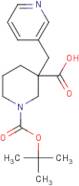 3-[(Pyridin-3-yl)methyl]piperidine-3-carboxylic acid, N-BOC protected