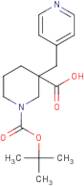 1-[(tert-Butyl)oxycarbonyl]-3-Pyridin-4-ylmethylpiperidine-3-carboxylic acid