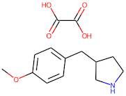 3-(4-Methoxybenzyl)pyrrolidine oxalate