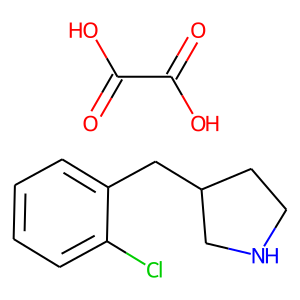 3-(2-chlorobenzyl)pyrrolidine oxalate