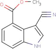 Methyl 3-cyano-1H-indole-4-carboxylate