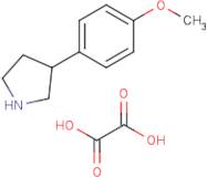 3-(4-methoxyphenyl)pyrrolidine oxalate