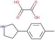 3-(4-methylphenyl)pyrrolidine oxalate