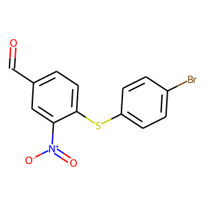 4-(4-Bromophenylthio)-3-nitrobenzaldehyde