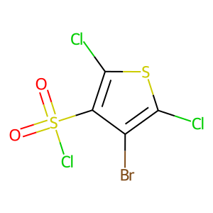 4-Bromo-2,5-dichlorothiophene-3-sulphonyl chloride