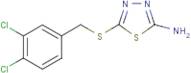 2-Amino-5-(3,4-dichlorobenzylthio)-1,3,4-thiadiazole